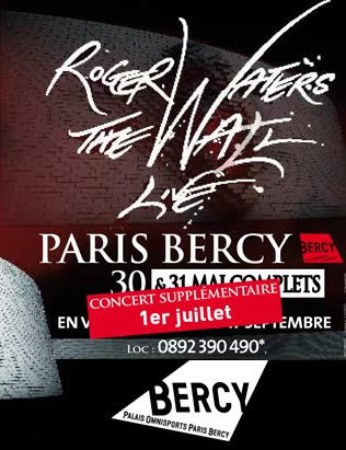 Roger Waters plays The Wall – 1er juillet 2011 – Bercy – Paris