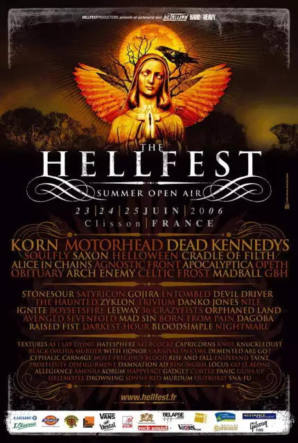 Hellfest 2006 – 23/24/25 juin 2006 – Clisson – France